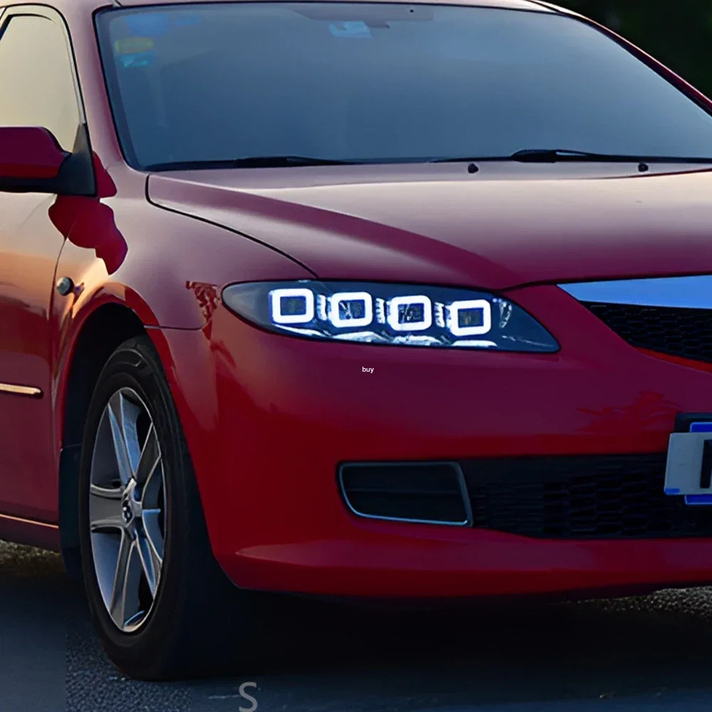 Автомобильные фары для Mazda 6 2003-2015, светодиодные передние фонари автомобиля в сборе, обновление, высокое качество, динамические 4 линзы проектора, аксессуары
Автомобильные фары для Mazda 6 2003-2015, светодиодные передние фонари автомобиля в сборе, обновление, высокое качество, динамические 4 линзы проектора, аксессуары