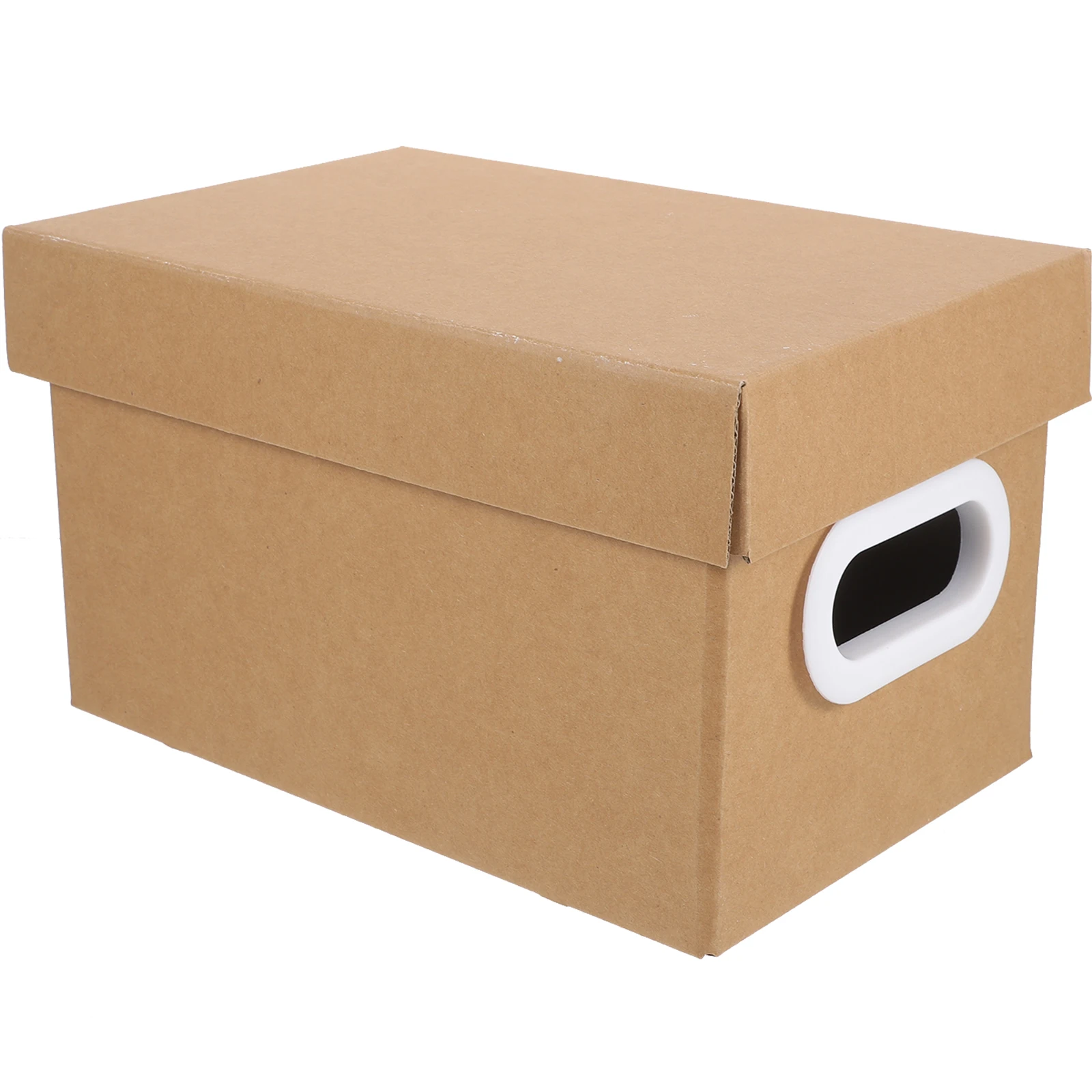 Thickened Kraft Storage With Lid Large Capacity Desktop Organizer Document File Beauty Products Portable Container Household
Thickened Kraft Storage With Lid Large Capacity Desktop Organizer Document File Beauty Products Portable Container Household