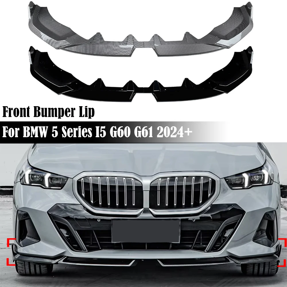 Car Front Bumper Lip For BMW5 Series G60 2024-2025 Front Spoiler Splitter Diffuser Guard Gloss Black Body Kit Accessorie
Car Front Bumper Lip For BMW5 Series G60 2024-2025 Front Spoiler Splitter Diffuser Guard Gloss Black Body Kit Accessorie