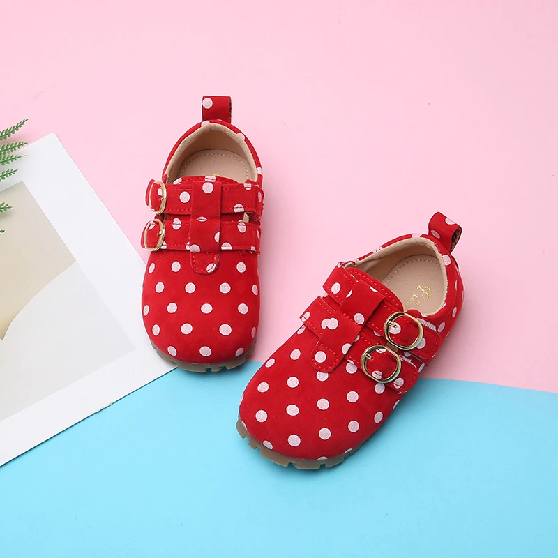 Kids Moccasins Polka Dots Sweet Girls Leather Shoes Non-slip Colorful 2025 Autumn New Children Flat Shoes Princess Style Soft
Kids Moccasins Polka Dots Sweet Girls Leather Shoes Non-slip Colorful 2025 Autumn New Children Flat Shoes Princess Style Soft