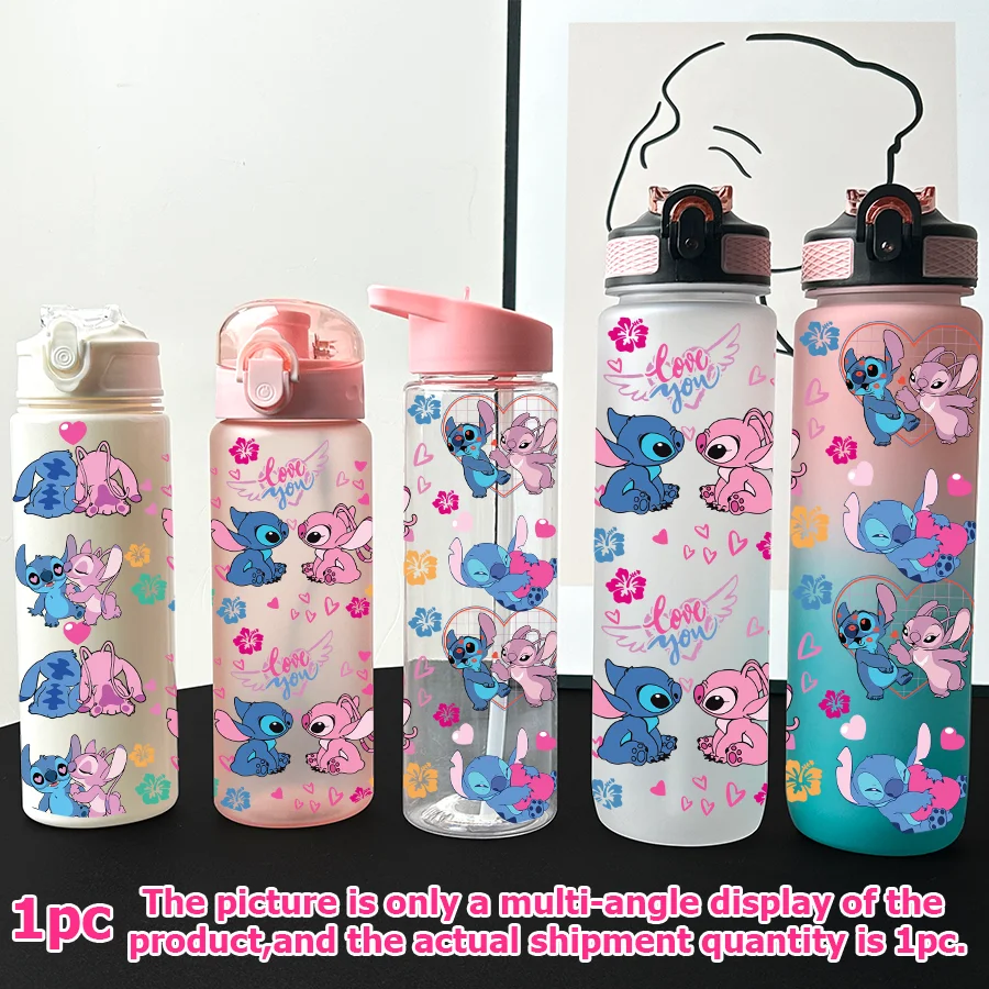 1Pc Disney,Stitch,Angel Printed 23-32oz Multi-plastic Water Bottle Portable Sports Water Cup Birthday Gift
1Pc Disney,Stitch,Angel Printed 23-32oz Multi-plastic Water Bottle Portable Sports Water Cup Birthday Gift