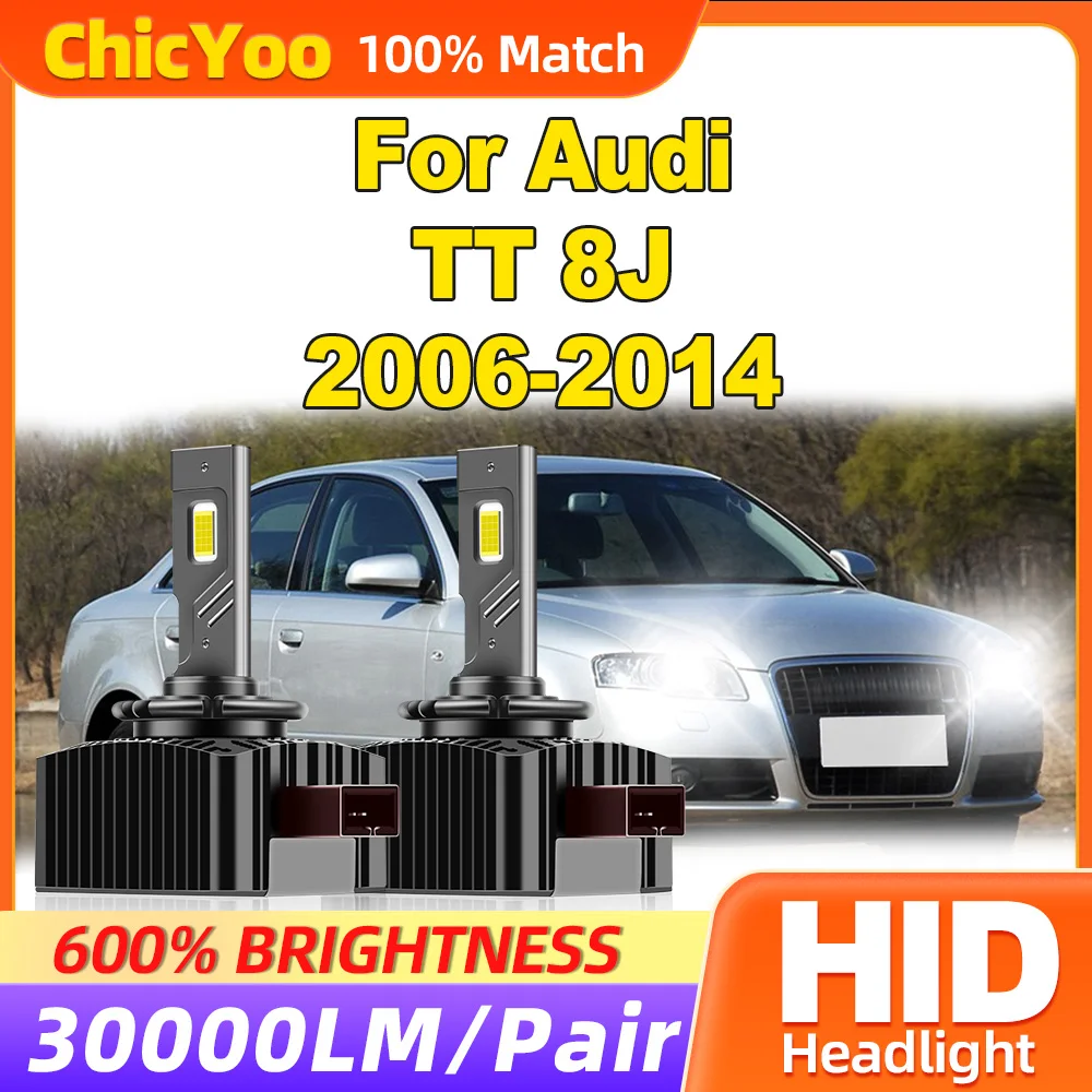 120W Xenon Headlight Bulbs 12V 6000K White Car Lights 30000LM Xenon Lamps For Audi TT 8J 2006-2008 2009 2010 2011 2012 2013 2014
120W Xenon Headlight Bulbs 12V 6000K White Car Lights 30000LM Xenon Lamps For Audi TT 8J 2006-2008 2009 2010 2011 2012 2013 2014