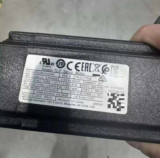TLP-B070-040-DJA34A For AB TLP-B070-040-DJA34A TLP Series Servo Motor New
TLP-B070-040-DJA34A For AB TLP-B070-040-DJA34A TLP Series Servo Motor New