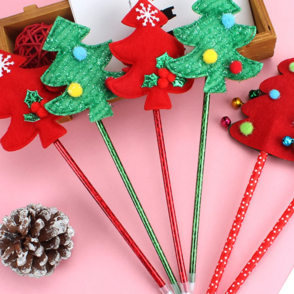 5Pcs Christmas Tree Shape Ballpoint Pens Cartoon Lovely Design Smooth Writing Stationery School Supplies Xmas Pens
5Pcs Christmas Tree Shape Ballpoint Pens Cartoon Lovely Design Smooth Writing Stationery School Supplies Xmas Pens