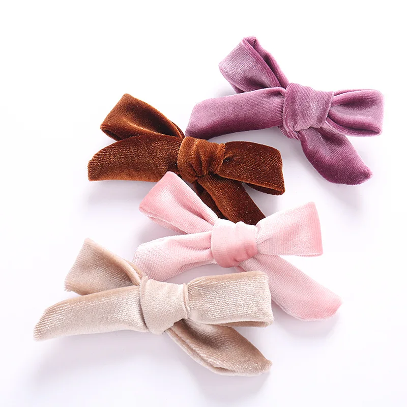 DIY Handmade Korean Flannel Girls Hairpin Flocking Baby Children Solid Color Bow Hairclips Hair Accessories
DIY Handmade Korean Flannel Girls Hairpin Flocking Baby Children Solid Color Bow Hairclips Hair Accessories