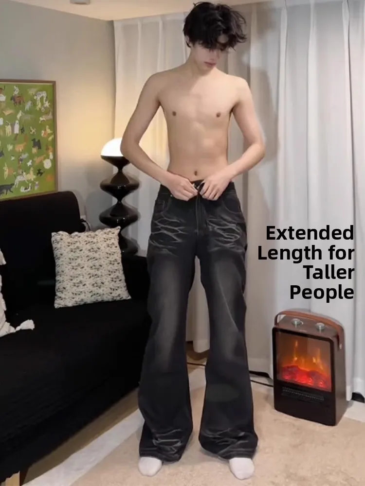 Extended Length Straight Leg Men's Jeans High Waist Lift Tapered American Retro Sle Teenage Spring Faion Polyester Cotton...
Extended Length Straight Leg Men's Jeans High Waist Lift Tapered American Retro Sle Teenage Spring Faion Polyester Cotton...