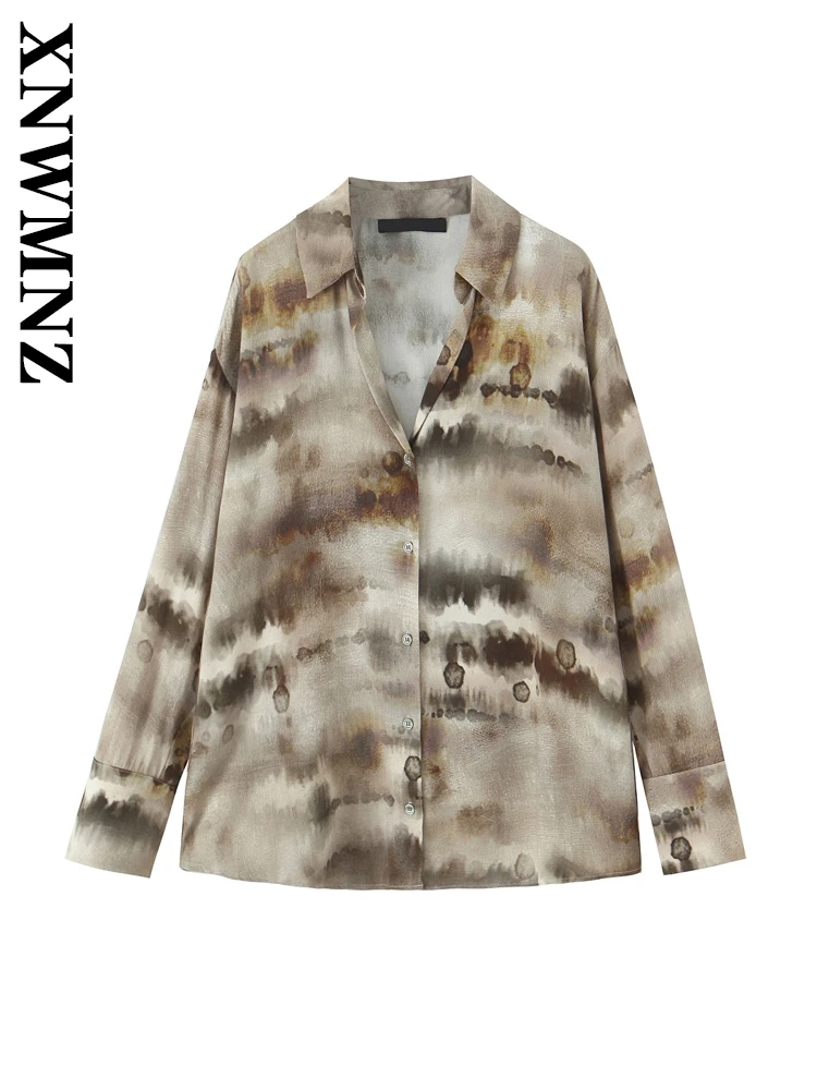 XNWMNZ 2025 Summer New Female Edgy Long Sleeve Shirt Top Fashion Lady Turn-down Collar Outerwear Regular Fit Coat Print Tie dye
XNWMNZ 2025 Summer New Female Edgy Long Sleeve Shirt Top Fashion Lady Turn-down Collar Outerwear Regular Fit Coat Print Tie dye