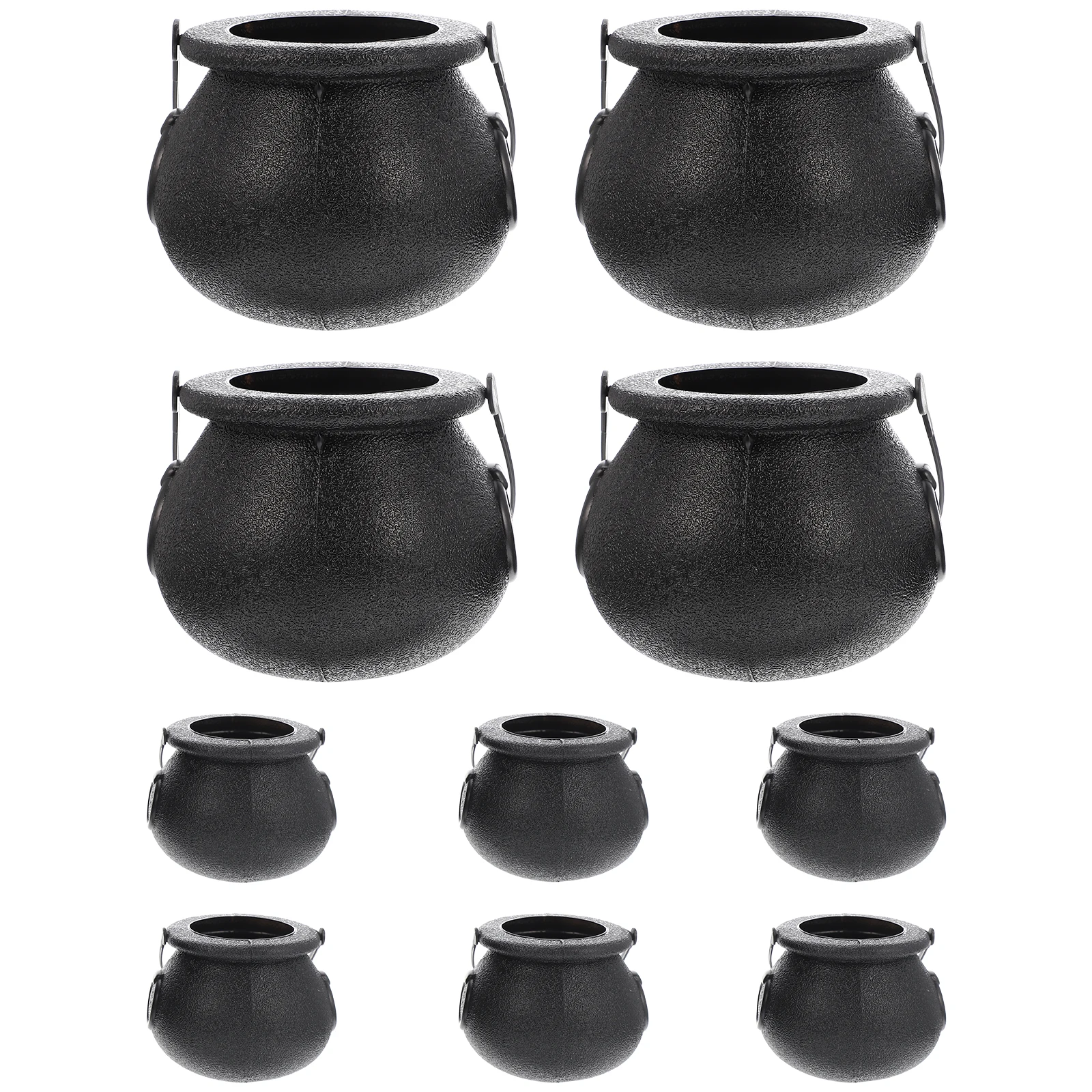 10 Pcs Witch Candy Bucket Mini Witches Cauldron Decor Gift Jar Festival Holder Container Halloween Supplies Plastic Storage
10 Pcs Witch Candy Bucket Mini Witches Cauldron Decor Gift Jar Festival Holder Container Halloween Supplies Plastic Storage