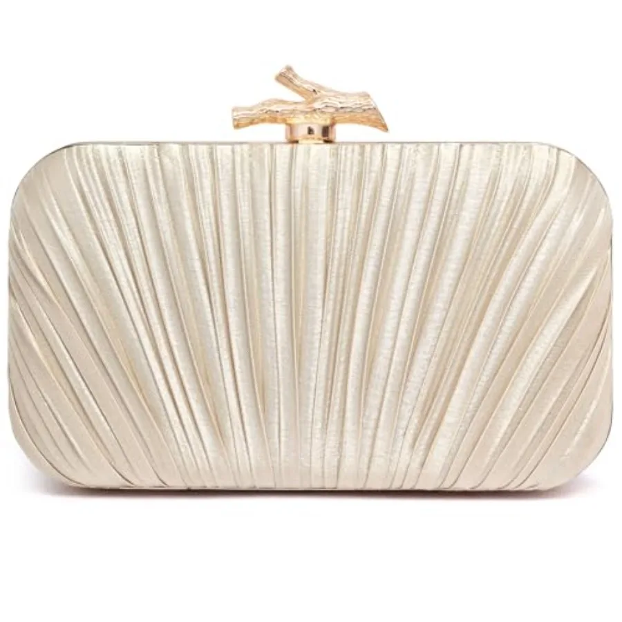 Purses for Women Evening Bag Handbags Formal Pleated Clutch Bag with Chain for Prom Wedding Party -tie affairs
Purses for Women Evening Bag Handbags Formal Pleated Clutch Bag with Chain for Prom Wedding Party -tie affairs