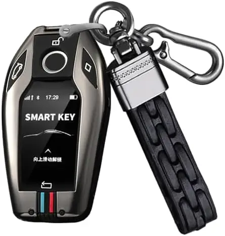 SANRILY Silicone Zinc Alloy Luminous Key Fob Case for X3 X5 3-7 Series Z4 M550i 750i Keyless Entry
SANRILY Silicone Zinc Alloy Luminous Key Fob Case for X3 X5 3-7 Series Z4 M550i 750i Keyless Entry