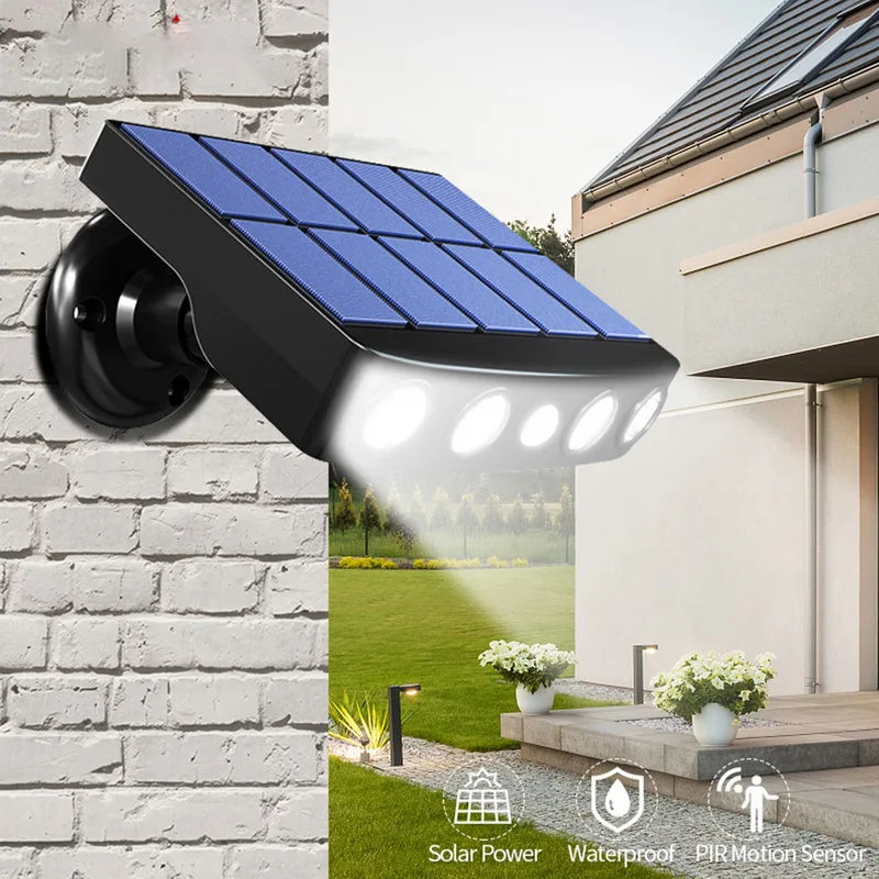 Solar LED Light Outdoor Street Lamp Motion Sensor Wall Lamp Waterproof Solar Powered Flood Light led for Garden Courtyard
Solar LED Light Outdoor Street Lamp Motion Sensor Wall Lamp Waterproof Solar Powered Flood Light led for Garden Courtyard