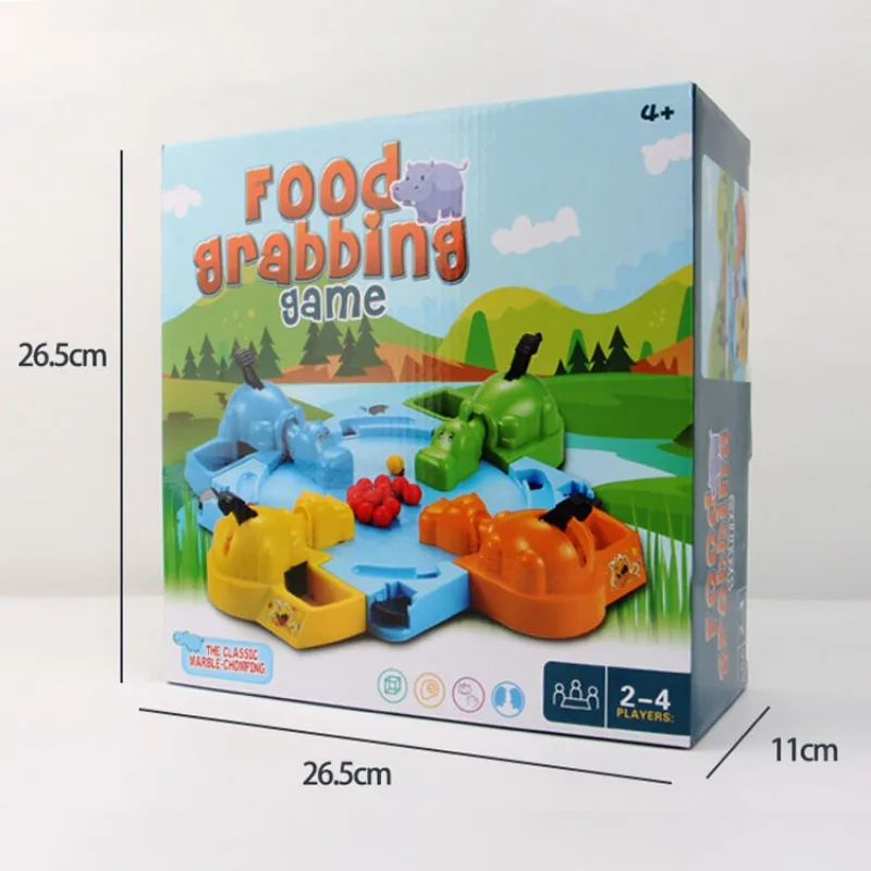 Interaction Game Fun Family Popular Hungry Hippo Parent-child Table Marble-Swallowing Hippo Children Birthday Gift Toy
Interaction Game Fun Family Popular Hungry Hippo Parent-child Table Marble-Swallowing Hippo Children Birthday Gift Toy