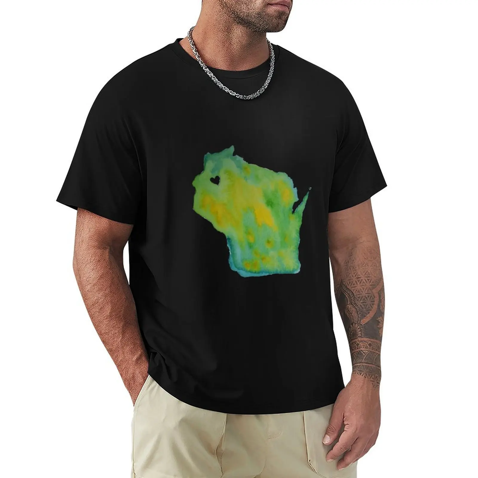 Wisconsin Love T-Shirt plus size clothes graphic t shirt vintage shirts graphic t shirts for men cotton
Wisconsin Love T-Shirt plus size clothes graphic t shirt vintage shirts graphic t shirts for men cotton