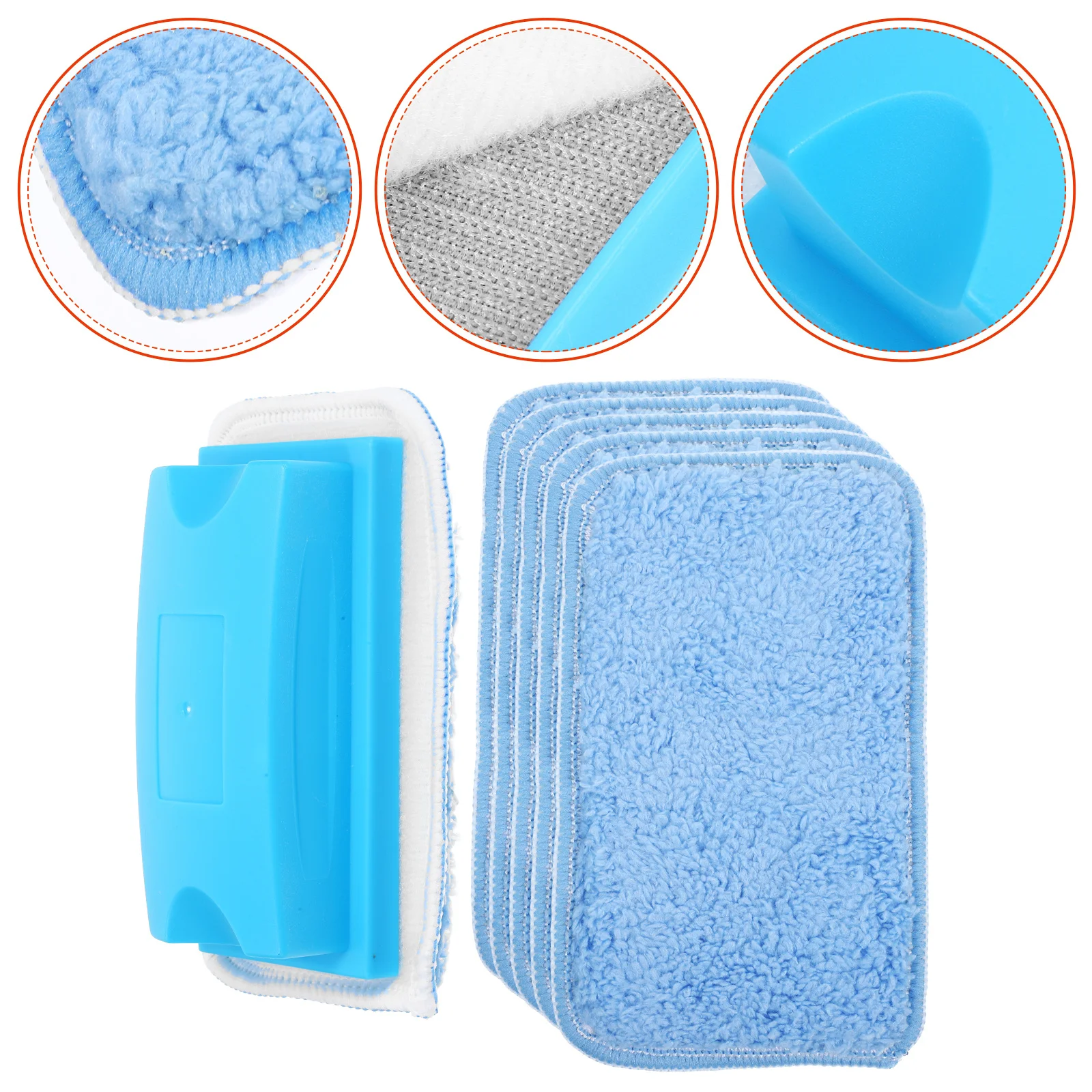 1 Set Whiteboard Eraser Reusable Portable Chalkboard Eraser For Office Classroom Home School Training Coral Fleece Abs Material
1 Set Whiteboard Eraser Reusable Portable Chalkboard Eraser For Office Classroom Home School Training Coral Fleece Abs Material