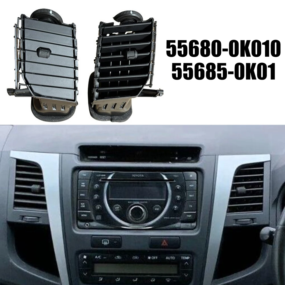 Черный ABS центральный воздуховод для Toyota, Hilux, Vigo, SR5, замена, быстрая установка
Черный ABS центральный воздуховод для Toyota, Hilux, Vigo, SR5, замена, быстрая установка