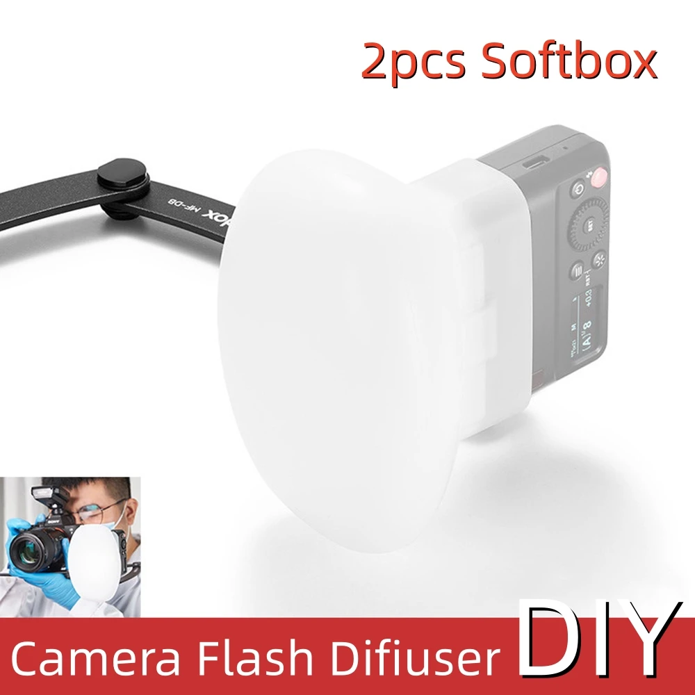 2pcs DIY Silicone Softbox Dental Macro Flash Diffuser Natural Light for Nikon R1C1 Yongnuo YN24EX Godox MF12 Camera Accessories
2pcs DIY Silicone Softbox Dental Macro Flash Diffuser Natural Light for Nikon R1C1 Yongnuo YN24EX Godox MF12 Camera Accessories