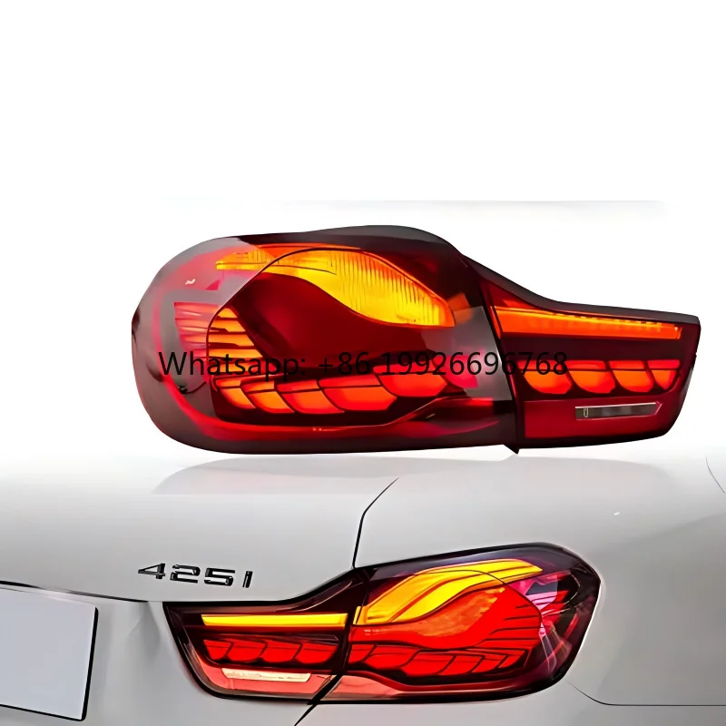 HCBM for BMW 4 Series M4 Upgraded LED Tail Light Assembly 2013-2020 F32 F33 F36 F82 F83 Red Lens 12V Taillights Plug and Play
HCBM for BMW 4 Series M4 Upgraded LED Tail Light Assembly 2013-2020 F32 F33 F36 F82 F83 Red Lens 12V Taillights Plug and Play