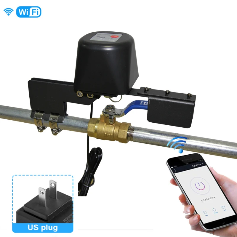 Wi-Fi/умный водяной/газовый клапан Tuya, автоматическое управление умным домом, работает с Alexa Home Smart Life
Wi-Fi/умный водяной/газовый клапан Tuya, автоматическое управление умным домом, работает с Alexa Home Smart Life