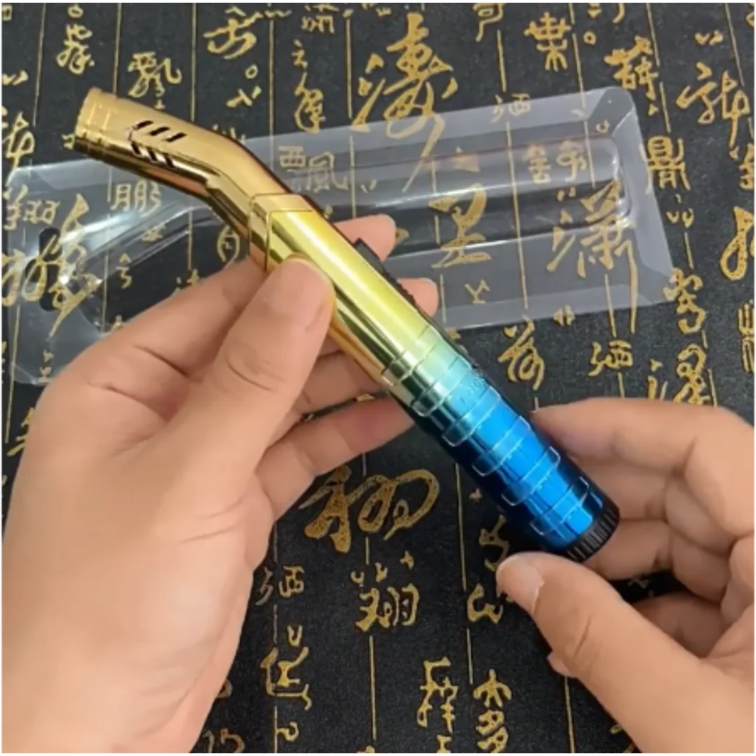 Новинка 2023 года, уличная ветрозащитная бутановая газовая зажигалка, турбогорелка, синяя металлическая зажигалка с сильным пламенем, инструмент для сварки барбекю
Новинка 2023 года, уличная ветрозащитная бутановая газовая зажигалка, турбогорелка, синяя металлическая зажигалка с сильным пламенем, инструмент для сварки барбекю