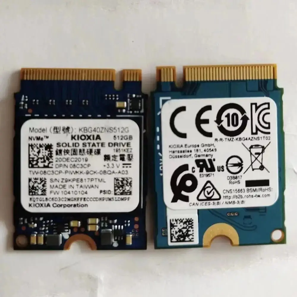 Твердотельный накопитель BG4 2230 KBG40ZNS512G 20DEC2019 DP/N 08C3CP Z9KPE817PTML
Твердотельный накопитель BG4 2230 KBG40ZNS512G 20DEC2019 DP/N 08C3CP Z9KPE817PTML