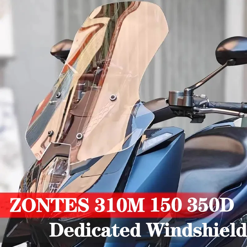For ZONTES 310M Front Windshield Modification ZONTES 150 350D Windshield Heightening Chest Support Deflector Accessories
For ZONTES 310M Front Windshield Modification ZONTES 150 350D Windshield Heightening Chest Support Deflector Accessories