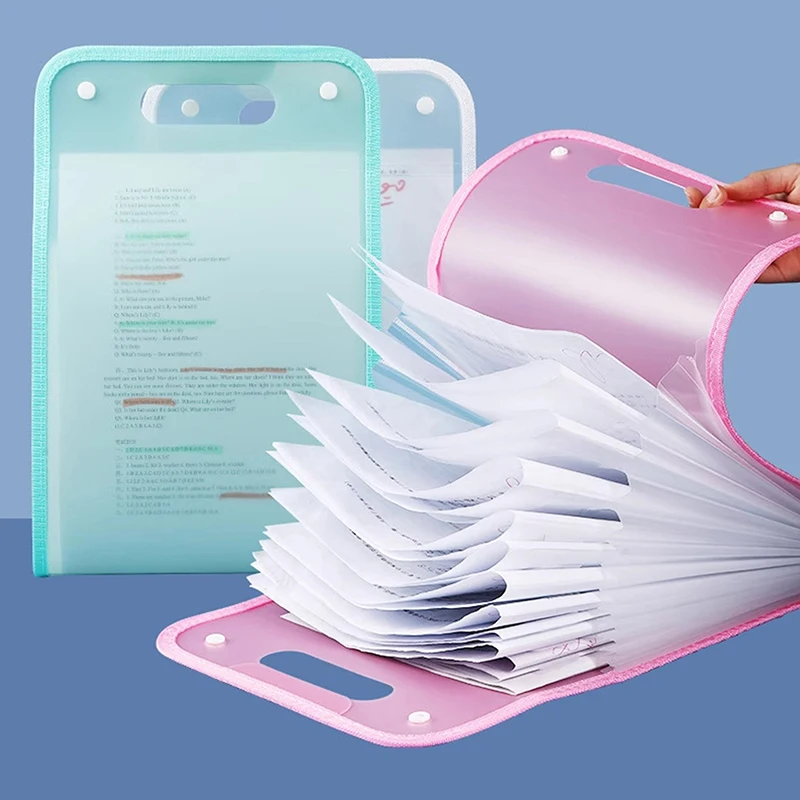 【A-Beautiful】13 Pocket File Folders Portable A4 Letter Size Macaron Accordian Document Organizer Classroom Office Home Storage
【A-Beautiful】13 Pocket File Folders Portable A4 Letter Size Macaron Accordian Document Organizer Classroom Office Home Storage