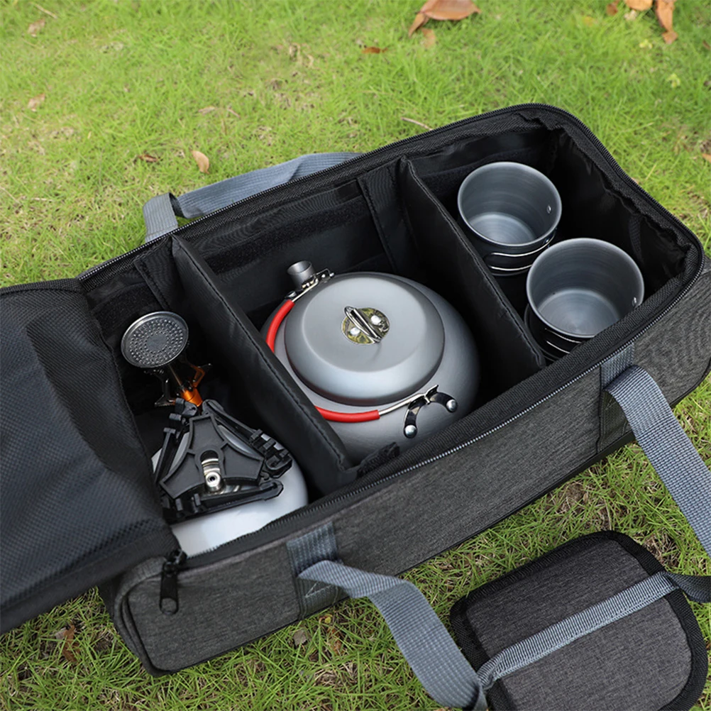 Oxford Cloth Portable Frying Pan Bag for Camping Barbecue Stove Utensil Container Durable Water Resistant Lightweight Outdoor
Oxford Cloth Portable Frying Pan Bag for Camping Barbecue Stove Utensil Container Durable Water Resistant Lightweight Outdoor