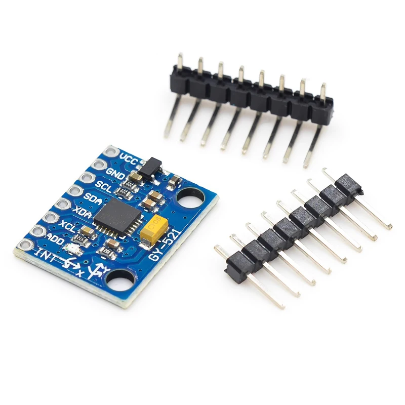1~100Pcs GY-521 Tilt Angle Sensor MPU-6050 Module 3-Axis Acceleration Gyroscope 6DOF Module
1~100Pcs GY-521 Tilt Angle Sensor MPU-6050 Module 3-Axis Acceleration Gyroscope 6DOF Module