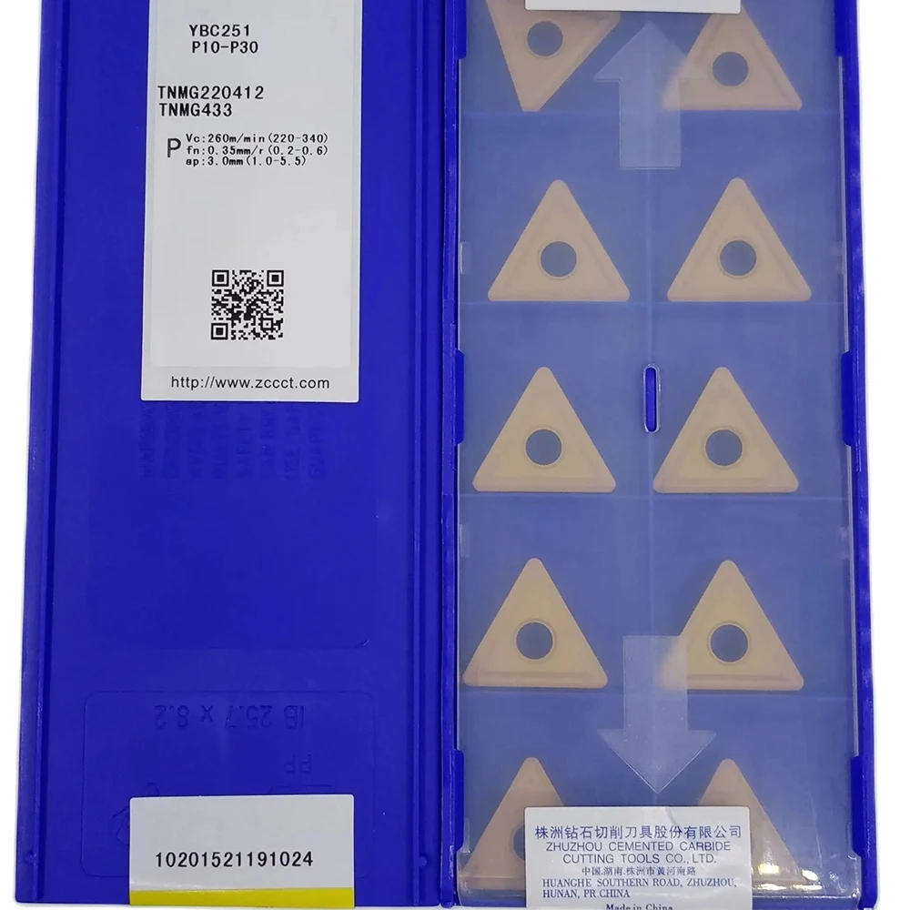 ZCC TNMG 220412 YBC251 TNMG 433 Токарные инструменты для обработки стали 10 шт./кор. TNMG 220412
ZCC TNMG 220412 YBC251 TNMG 433 Токарные инструменты для обработки стали 10 шт./кор. TNMG 220412
