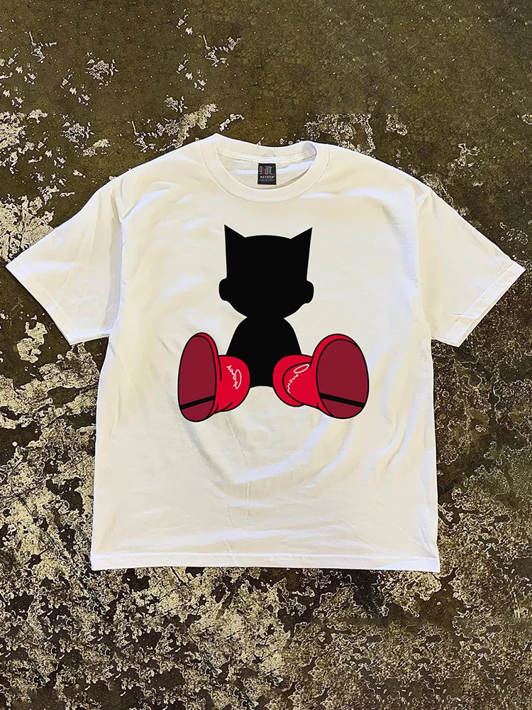Heavyweight Pure Cotton Short Sleeve T-Shirt Unisex Loose Fit Summer Trendy Brand Red Shoe Charitable Money Making Shirt
Heavyweight Pure Cotton Short Sleeve T-Shirt Unisex Loose Fit Summer Trendy Brand Red Shoe Charitable Money Making Shirt