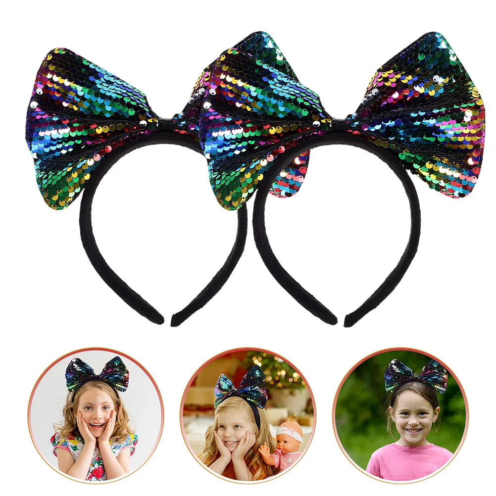 2Pcs Sparkly Bow Headbands Party Festival Hair Bands for Adults Cosplay Event Decorative Head Accessories
2Pcs Sparkly Bow Headbands Party Festival Hair Bands for Adults Cosplay Event Decorative Head Accessories