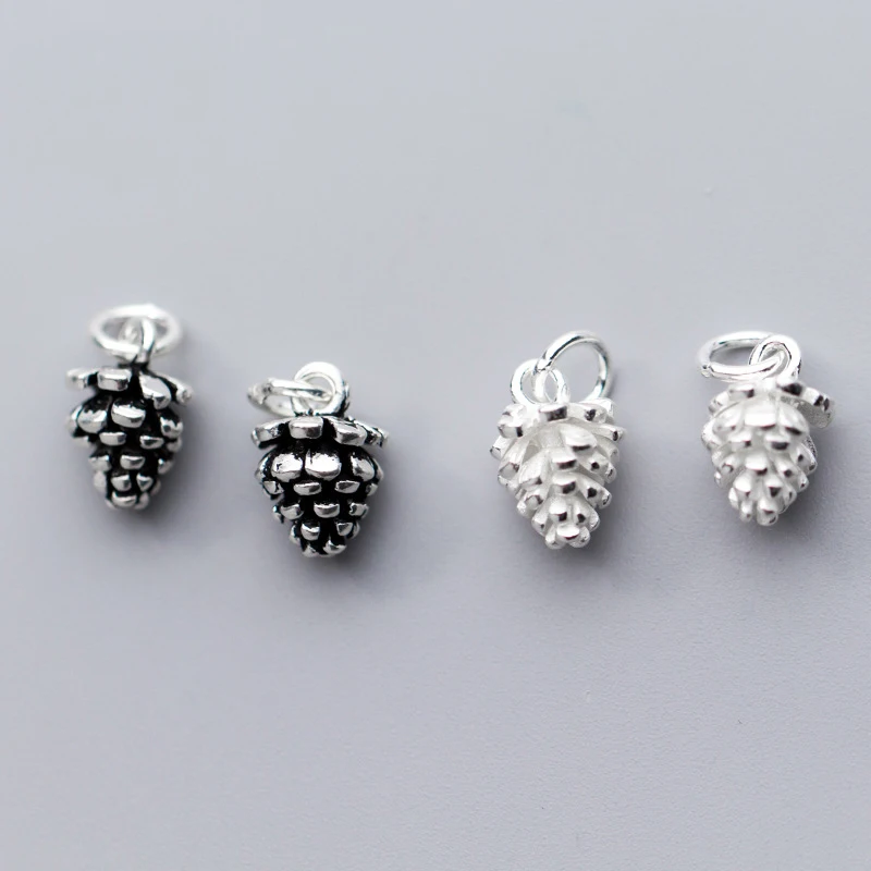 925 Sterling Silver Pinecone Charm Antique Silver Pine Cone Pendant for DIY Bracelet Necklace Making 925 Silver Pendant
925 Sterling Silver Pinecone Charm Antique Silver Pine Cone Pendant for DIY Bracelet Necklace Making 925 Silver Pendant