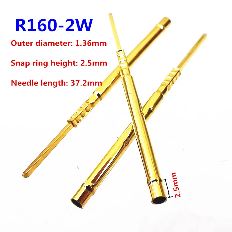 100PCS R160-2W Spring Test Probe Needle Tube Outer Diameter 1.36mm Total Length 32.7mm Probe Needle Seat
100PCS R160-2W Spring Test Probe Needle Tube Outer Diameter 1.36mm Total Length 32.7mm Probe Needle Seat