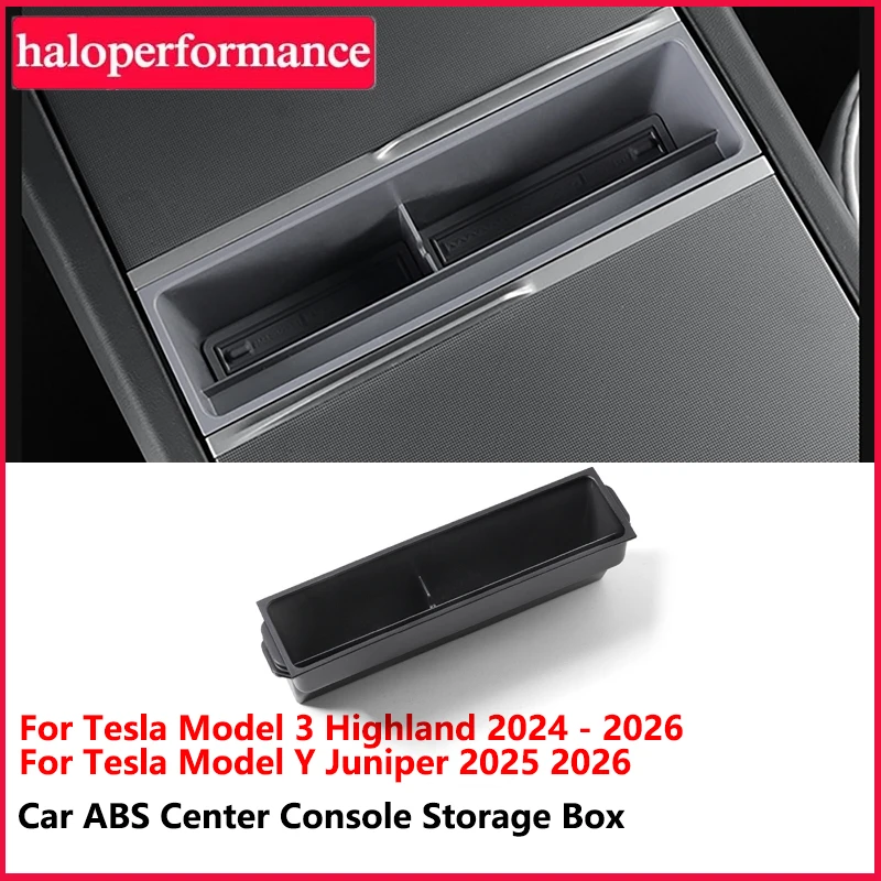 Center Storage Box Holder Console Organizer Box for Tesla Model Y Juniper Model 3 Highland 2025 2026 Car Interior Accessories
Center Storage Box Holder Console Organizer Box for Tesla Model Y Juniper Model 3 Highland 2025 2026 Car Interior Accessories