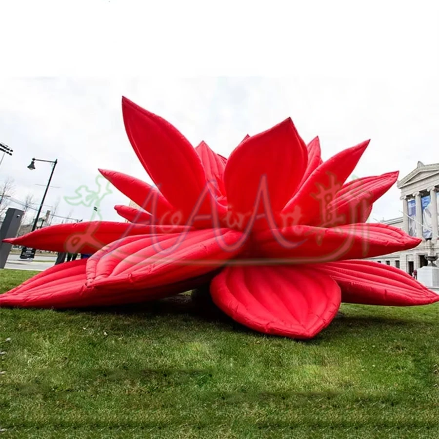 Outdoor LED Decorative Plants Huge Inflatable Red Lotus Simulation Pattern Lotus Inflatable for Garden Decoration Party
Outdoor LED Decorative Plants Huge Inflatable Red Lotus Simulation Pattern Lotus Inflatable for Garden Decoration Party