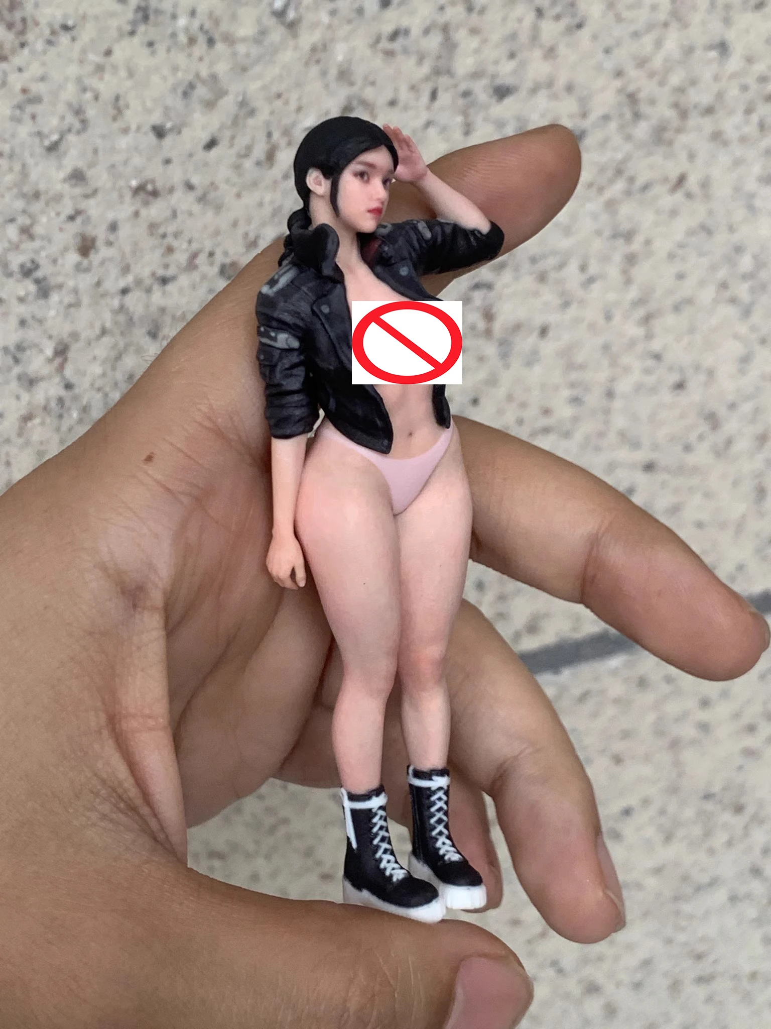 GK 1/16 Scale Finished Female Biker Girl Realistic Sculpture Figure Hand Painted Car Model 90MM Mini Scene Collection DIY Gift
GK 1/16 Scale Finished Female Biker Girl Realistic Sculpture Figure Hand Painted Car Model 90MM Mini Scene Collection DIY Gift