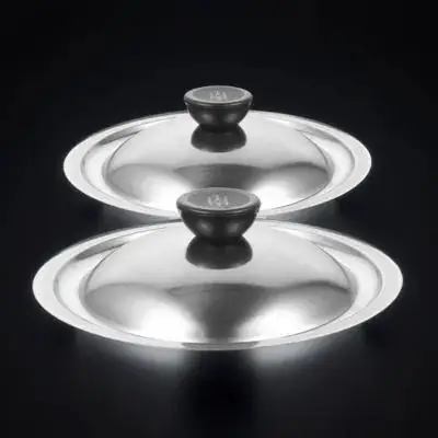2 pcs Stainless Steel Lid 18Cm Universal Pan Cover Replacement For Pots Skillets Saucepans Chafing Dish Steam Table Food
2 pcs Stainless Steel Lid 18Cm Universal Pan Cover Replacement For Pots Skillets Saucepans Chafing Dish Steam Table Food