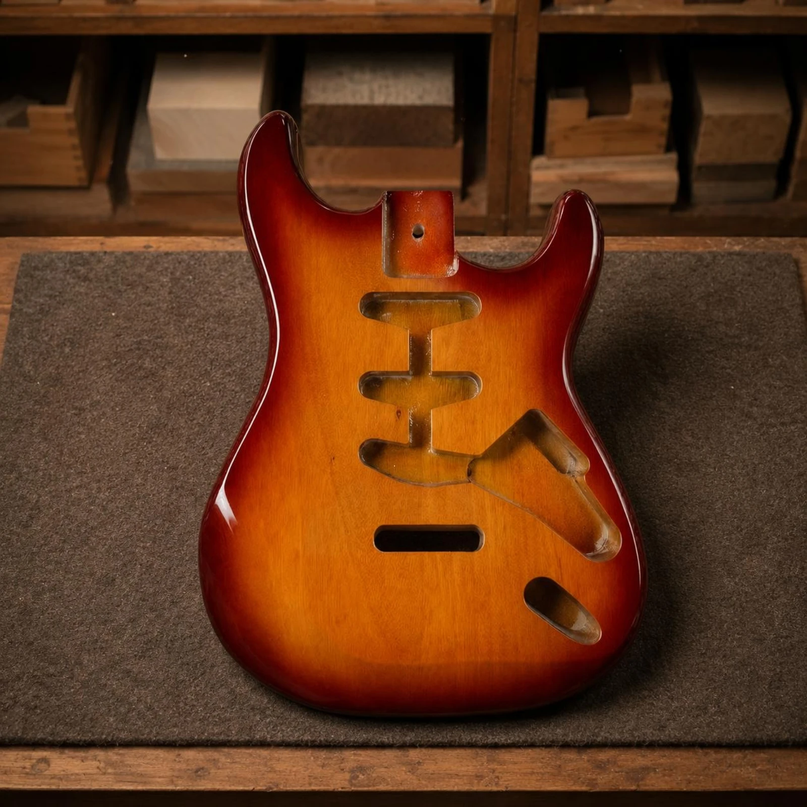 Electric-Style Guitar Body Gradient Burst Finish Electric Style Guitar Body String Instrument Part Lacquered Surface Pre-Routed
Electric-Style Guitar Body Gradient Burst Finish Electric Style Guitar Body String Instrument Part Lacquered Surface Pre-Routed