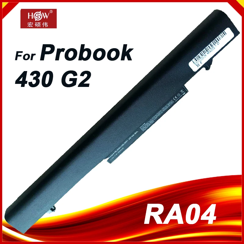 RA04 RA04XL Laptop Battery for HP Probook 430 G2 HSTNN-C84C HSTNN-IB4L HSTNN-IB5X H6L28ET H6L28AA HSTNN-W01C
RA04 RA04XL Laptop Battery for HP Probook 430 G2 HSTNN-C84C HSTNN-IB4L HSTNN-IB5X H6L28ET H6L28AA HSTNN-W01C