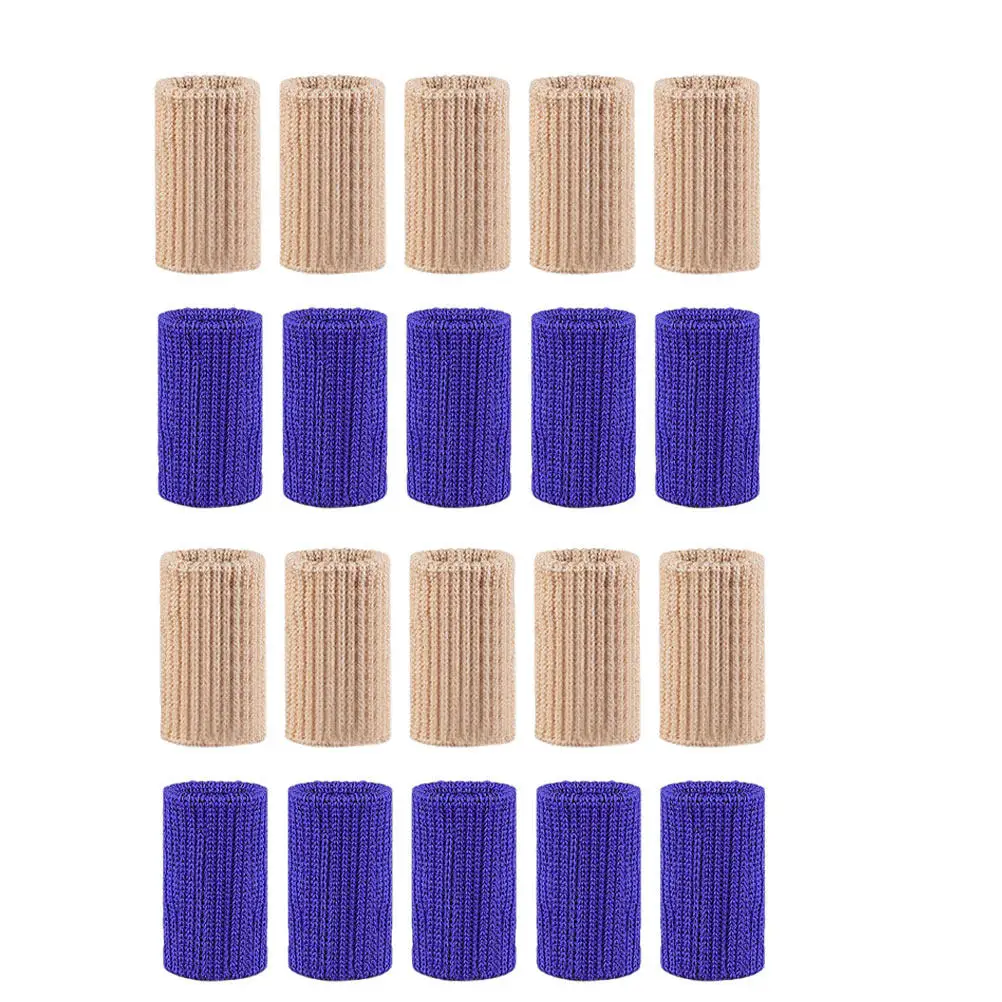 20Pcs Elastic Nylon Finger Sleeves Breathable Sweat Absorbing Finger Protectors for Sports Use Exercise Equipment
20Pcs Elastic Nylon Finger Sleeves Breathable Sweat Absorbing Finger Protectors for Sports Use Exercise Equipment