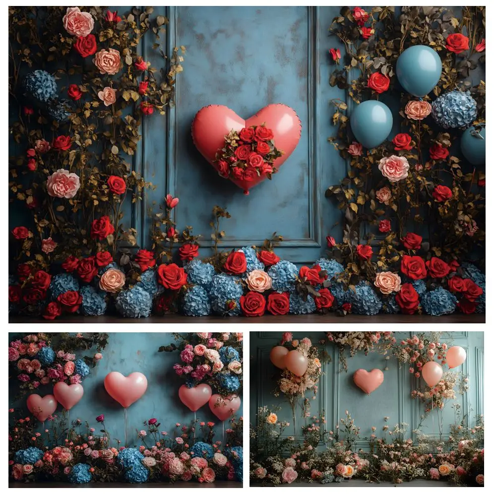 Valentine's Day Vintage Wall Love Heart Balloons Flowers Background Couple Photo Wedding Party Photography Backdrop Wall Decor
Valentine's Day Vintage Wall Love Heart Balloons Flowers Background Couple Photo Wedding Party Photography Backdrop Wall Decor
