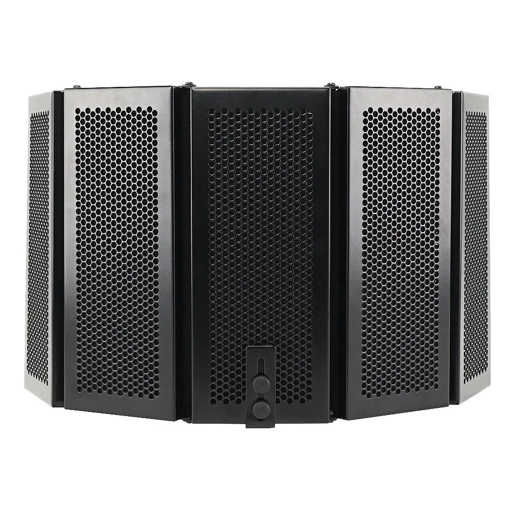 A43M 5 Panel Foldable Studio Microphone Isolation Shield Recording Sound Absorber Foam Panel
A43M 5 Panel Foldable Studio Microphone Isolation Shield Recording Sound Absorber Foam Panel