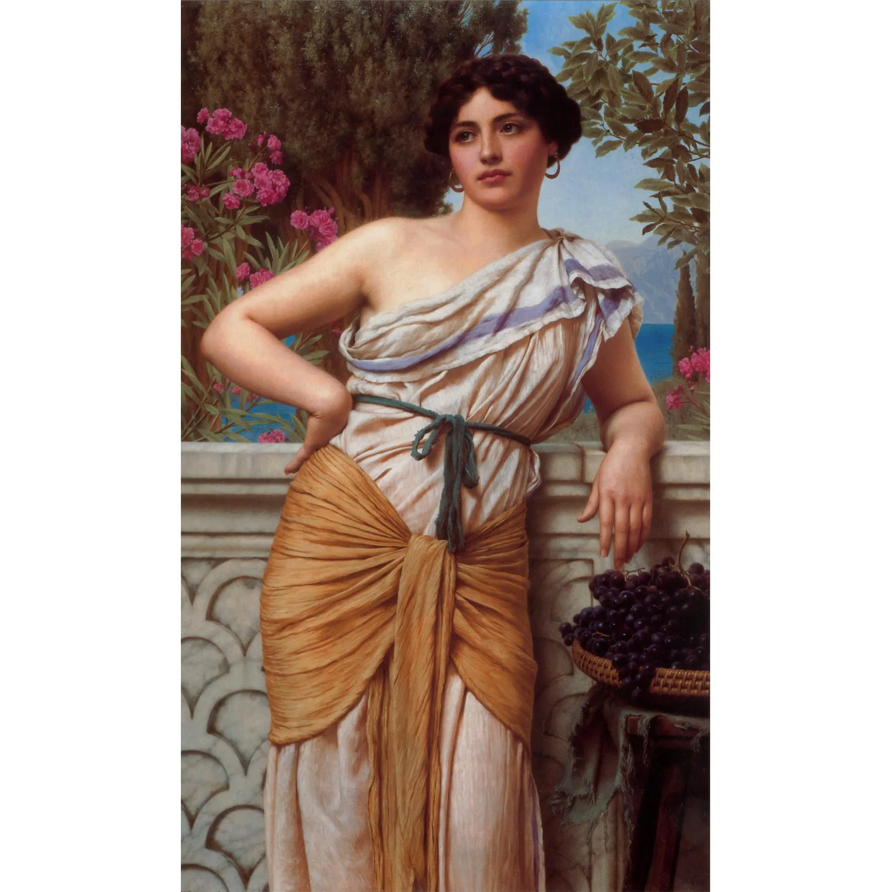 Картина маслом Reverie John William Godward, картина маслом для украшения стен, Расписанная вручную
Картина маслом Reverie John William Godward, картина маслом для украшения стен, Расписанная вручную