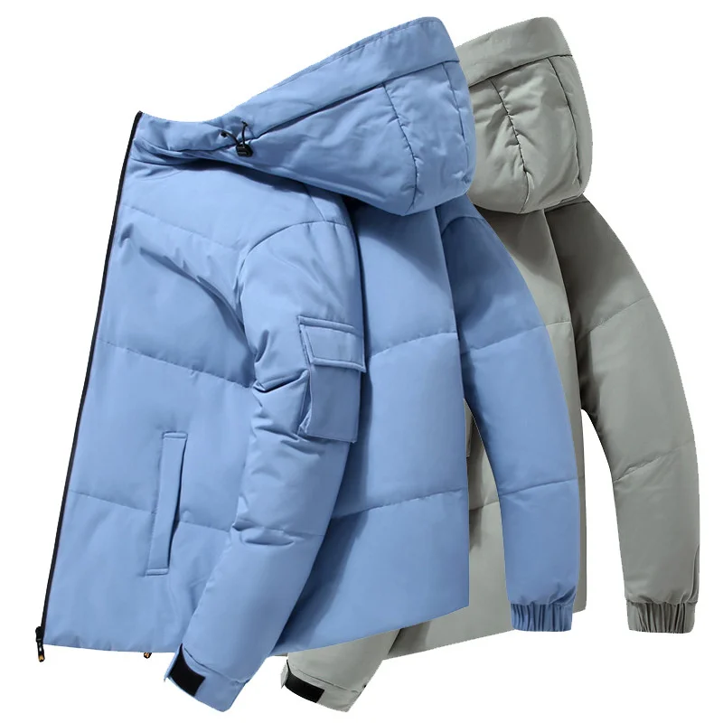 Men's White Duck Down Jacket Warm Hooded Thick Puffer Coat Male Casual High Quality Overcoat Thermal Winter Parka Men
Men's White Duck Down Jacket Warm Hooded Thick Puffer Coat Male Casual High Quality Overcoat Thermal Winter Parka Men