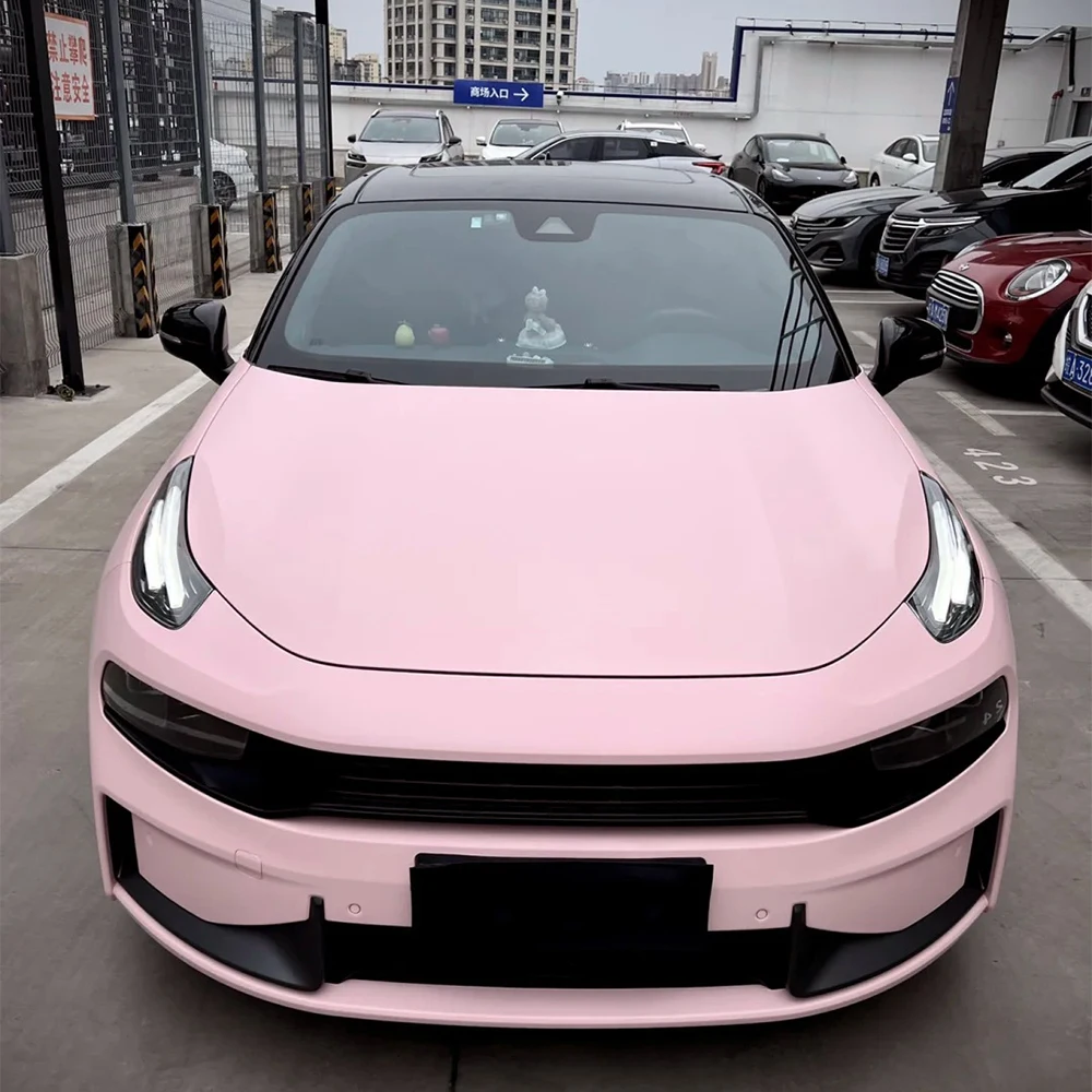 Matte Blush Pink Car Sticker Car Wrapping Film PET Sticker Bubble Free Auto Decals Car Accessories Exterior Interior Decoration
Matte Blush Pink Car Sticker Car Wrapping Film PET Sticker Bubble Free Auto Decals Car Accessories Exterior Interior Decoration