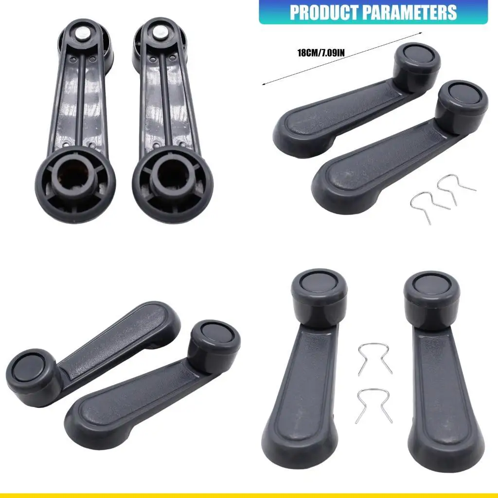 SZCH Universal Window Lift Handle Weather Resistant Fits 1985-1997 Vehicles Long Lasting Plastic Material Simple On 2pcs
SZCH Universal Window Lift Handle Weather Resistant Fits 1985-1997 Vehicles Long Lasting Plastic Material Simple On 2pcs