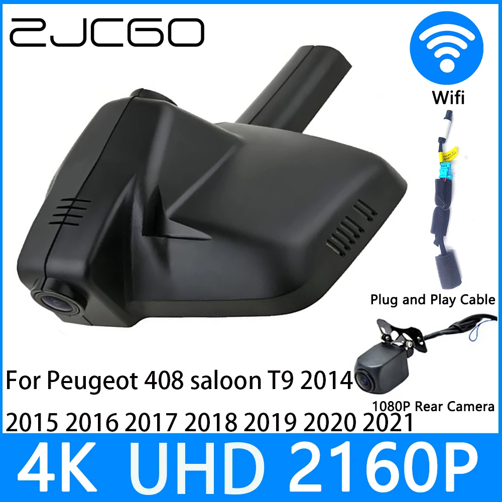 ZJCGO Dash Cam 4K UHD 2160P Car Video Recorder DVR Night Vision for Peugeot 408 saloon T9 2014 2015 2016 2017 2018 2019 2020
ZJCGO Dash Cam 4K UHD 2160P Car Video Recorder DVR Night Vision for Peugeot 408 saloon T9 2014 2015 2016 2017 2018 2019 2020