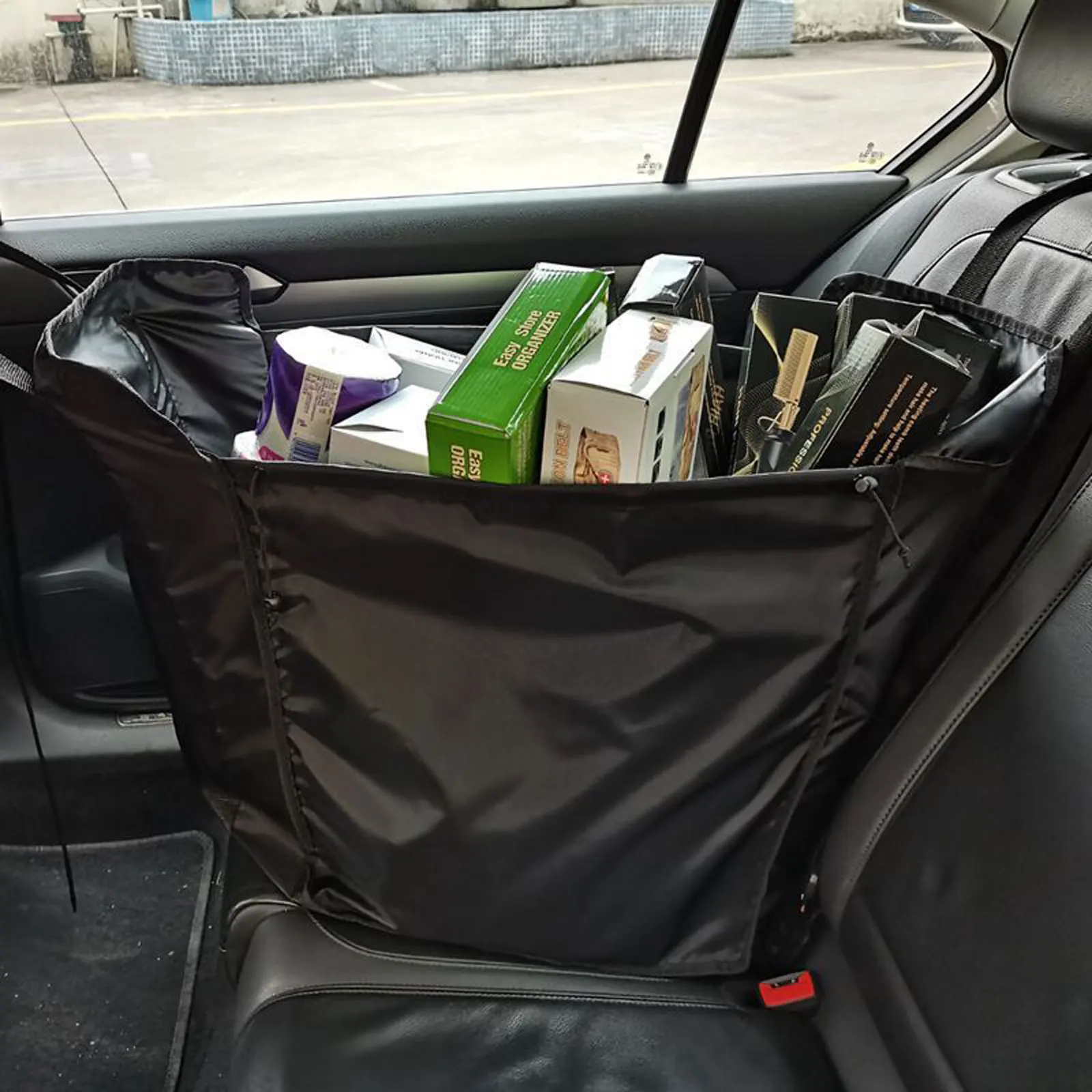 General purpose shopping bag for car backseat Car clutter storage bag Oxford cloth foldable storage bag
General purpose shopping bag for car backseat Car clutter storage bag Oxford cloth foldable storage bag