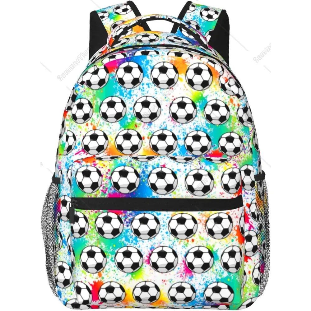 Cute Soccer Backpack 3D Print Football Backpacks Unisex Sports Travel Bag Gifts For Women Men Adults Fans 16 Inch
Cute Soccer Backpack 3D Print Football Backpacks Unisex Sports Travel Bag Gifts For Women Men Adults Fans 16 Inch
