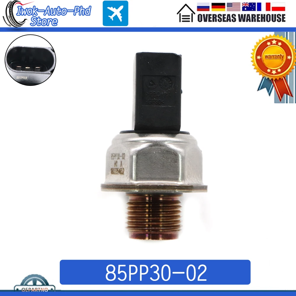 85PP30-02 Car FUEL RAIL HIGH PRESSURE SENSOR NEW FOR HYUNDAI H-1 STAREX i30 i40 SANTA FE PORTER SONATA 28357705 55PP30-01
85PP30-02 Car FUEL RAIL HIGH PRESSURE SENSOR NEW FOR HYUNDAI H-1 STAREX i30 i40 SANTA FE PORTER SONATA 28357705 55PP30-01